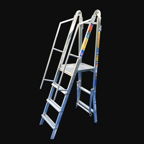 Aluminium Stair with handrail